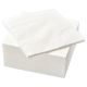 Serviettes en papier Ecolabel blanche 33 x 33 cm - colis de 2 400