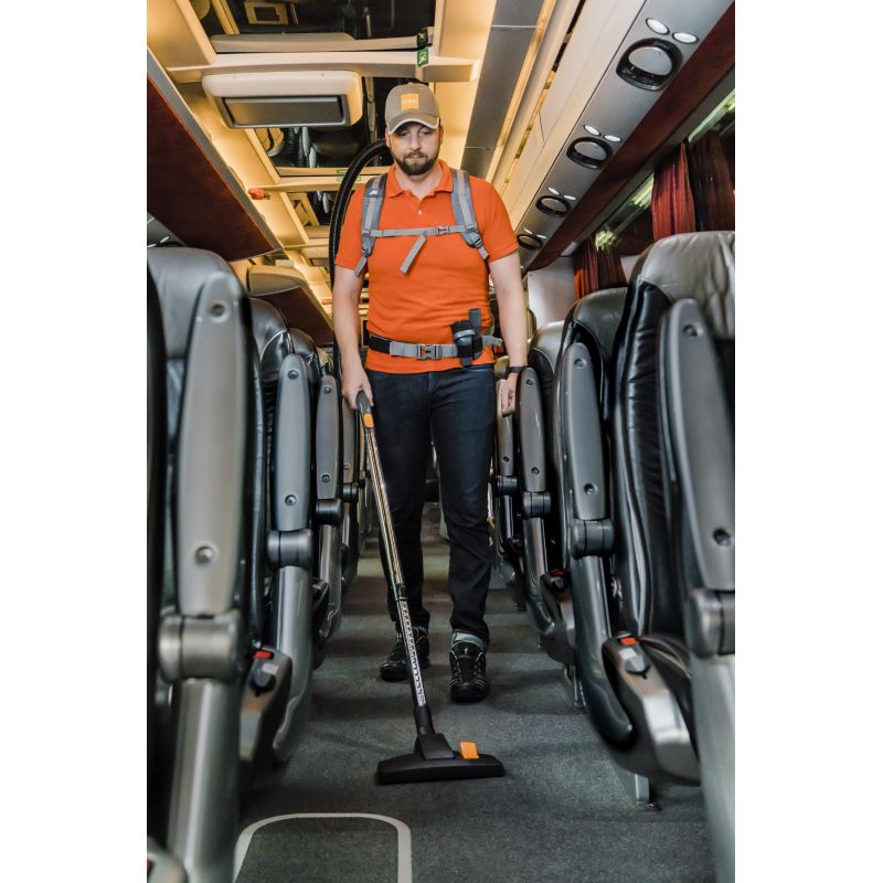 Aspirateur poussière dorsal à batterie 370 W AERO BP B Li-Ion Taski Aspirateur poussière dorsal à batterie 370 W AERO BP B Li-Ion Taski