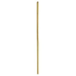 Manche à balai cantonnier en bois sans pas de vis 140 cm Ø 28mm