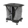 Chariot à linge 2 sacs 2x120 L Brix Light