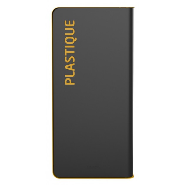 Poubelle de tri sélectif plastique en métal gris jaune Cubatri Poubelle de tri sélectif plastique en métal gris jaune Cubatri