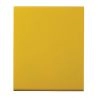Poubelle de tri sélectif plastique en métal gris jaune Cubatri