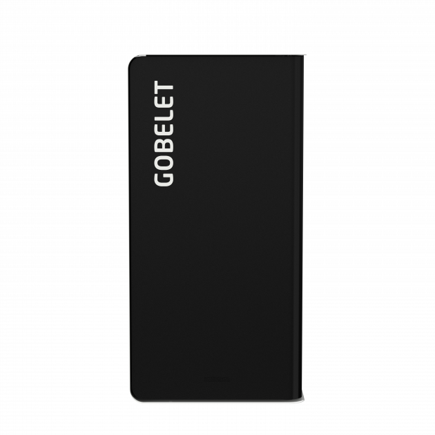 Poubelle de tri gobelets en métal gris blanc Cubatri 