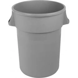 Poubelle ronde en plastique