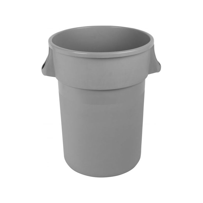 Poubelle ronde en plastique