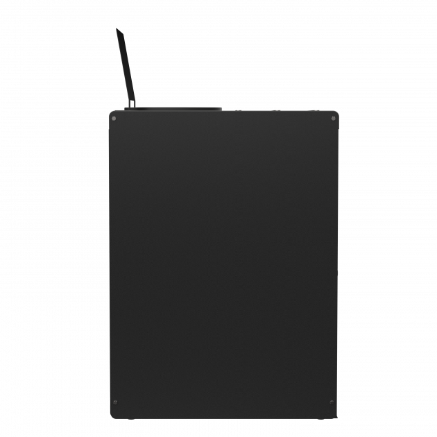 Poubelle de tri sélectif 90 L en métal Alitri