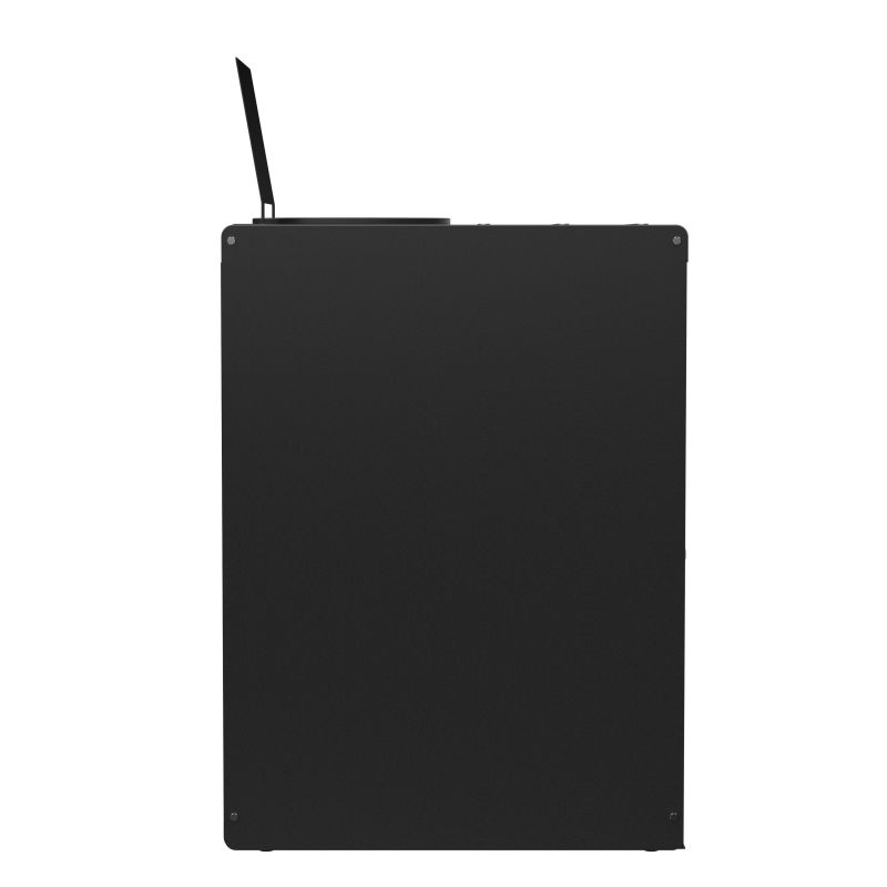 Poubelle de tri sélectif 90 L en métal Alitri