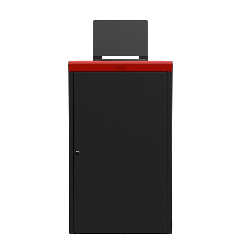 Poubelle de tri sélectif 90 L en métal Alitri