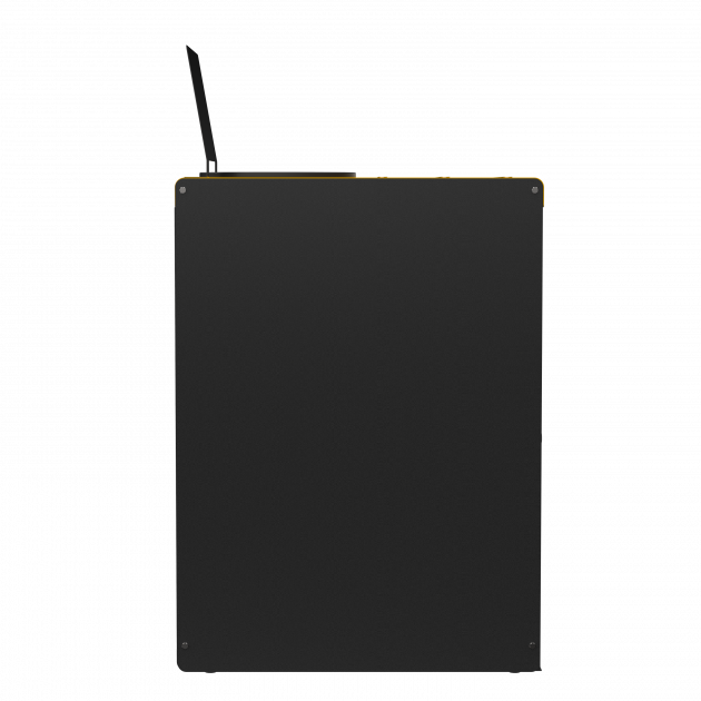 Poubelle de tri sélectif 90 L en métal Alitri