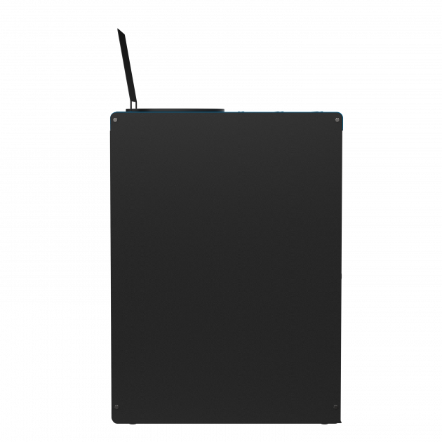 Poubelle de tri sélectif 90 L en métal Alitri