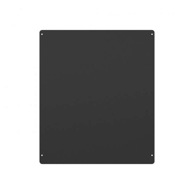 Habillages côtés en métal pour borne de tri sélectif Alitri