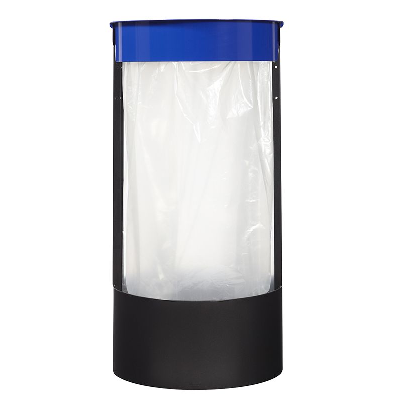 Poubelle de tri 2 flux support de sac vigipirate Citwin Premium