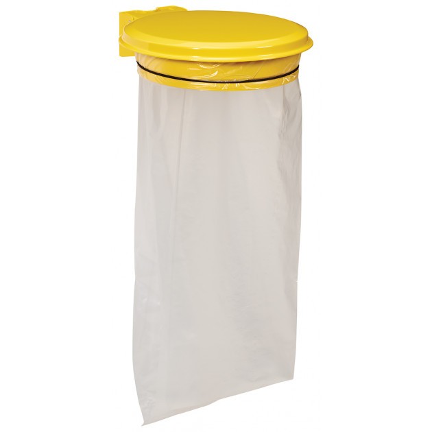 Support Mural Pour Sac Rossignol 110L - Vert Mousse, Fixation Murale Ou Poteau, Avec Ceinture élastique