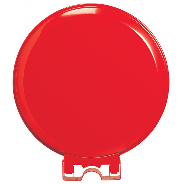 Support sac poubelle mural avec couvercle rouge 110 L Collecmur - Rossignol