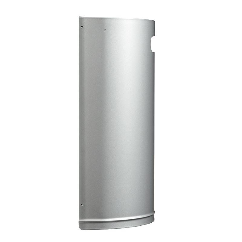 Corbeille murale acier d'extérieur décrochable 20 L Rossignol Corbeille murale acier d'extérieur décrochable 20 L Rossignol