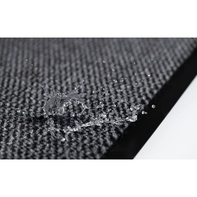Tapis d'entrée absorbant grattant gris 135 x 200 cm M3 Tapis d'entrée absorbant grattant gris 135 x 200 cm M3