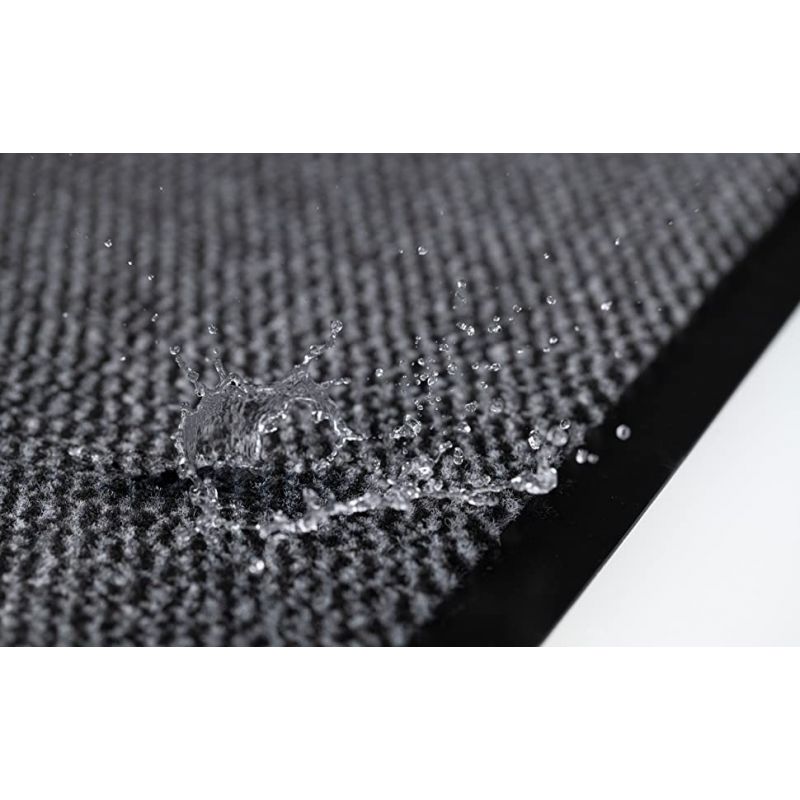 Tapis d'entrée absorbant grattant gris 135 x 200 cm M3 Tapis d'entrée absorbant grattant gris 135 x 200 cm M3