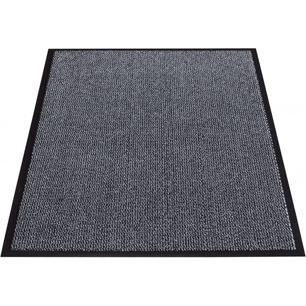 Tapis d'entrée absorbant grattant gris PMR 60 x 90 cm M3