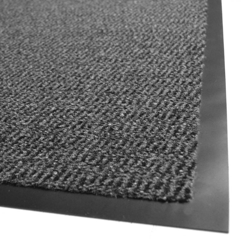 Tapis d'entrée absorbant grattant gris rouleau 1,35 x 20 m PMR M3 Tapis d'entrée absorbant grattant gris rouleau 1,35 x 20 m PMR M3