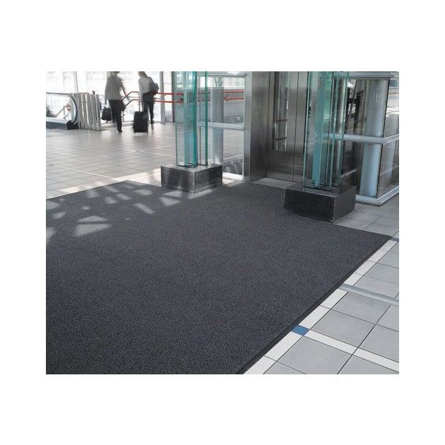 Tapis d'entrée absorbant 60 x 90 cm gris anthracite M4 Tapis d'entrée absorbant 60 x 90 cm gris anthracite M4