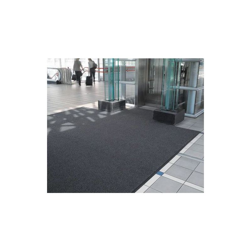 Tapis d'entrée absorbant 60 x 90 cm gris anthracite M4 Tapis d'entrée absorbant 60 x 90 cm gris anthracite M4