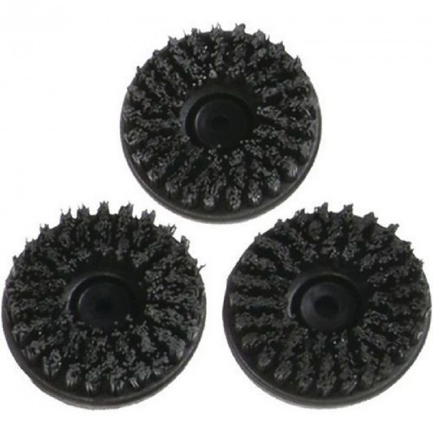 BROSSE EN NYLON NOIR Ø 50 mm X3