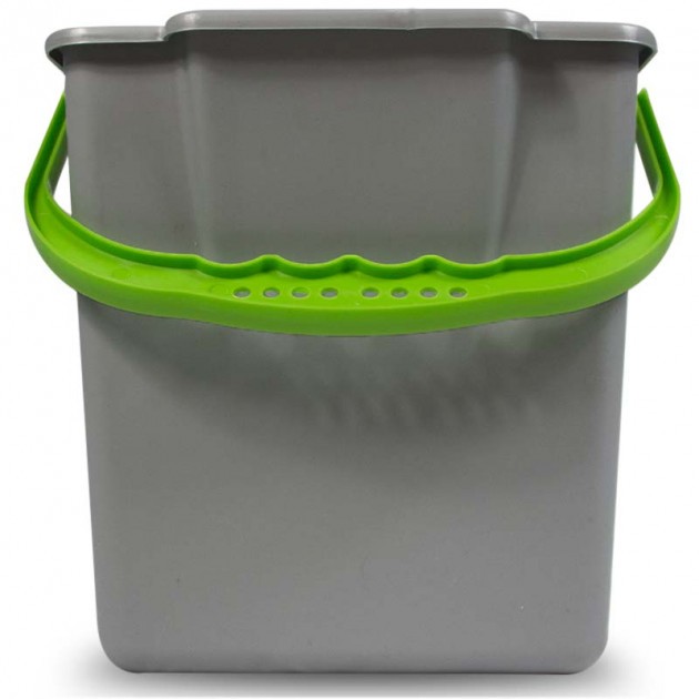 Seau chariot de ménage 6 L vert DELCOURT