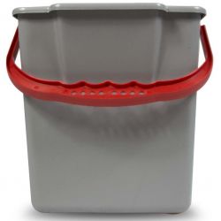 Seau chariot de ménage 6 L rouge DELCOURT