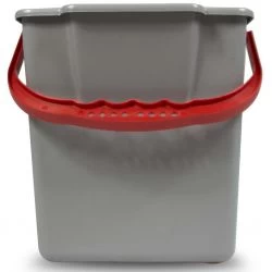 Seau chariot de ménage 6 L rouge DELCOURT