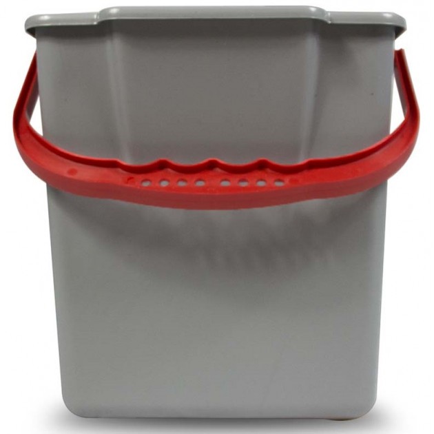 Seau 6 litres rouge DELCOURT