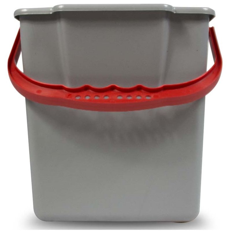 Seau 6 litres rouge DELCOURT