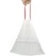 Sac poubelle transparent 50 L x100 liens coulissants