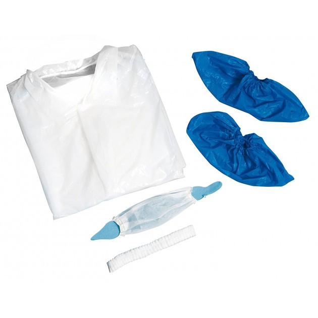 Kit protection individuelle jetable visiteur