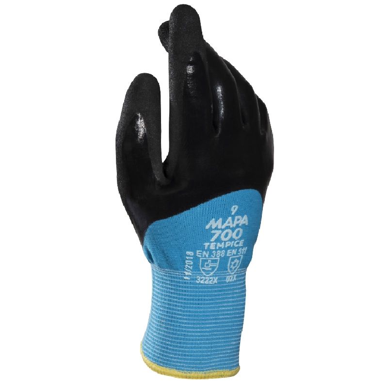 Gants de travail anti froid normés EN 511 - Kraft Workwear