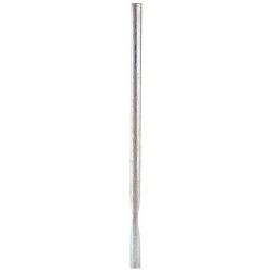 Poteau à sceller pour support de sac 110 L Collec Gris acier