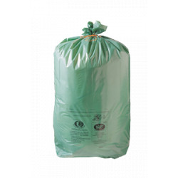 Sac poubelle 50 litres NF Environnement vert - 500 sacs sur
