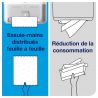 Distributeur pour rouleau essuie-mains Intuition blanc Tork H1