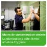 Distributeur essuie-mains à dévidage central blanc Tork M1/M2