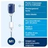 Distributeur essuie-mains à dévidage central blanc Tork M1/M2