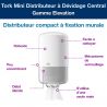 Distributeur essuie-mains à dévidage central blanc Tork M1/M2