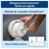 Distributeur de papier toilette rouleau SmartOne Tork Maxi T8