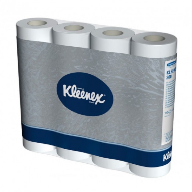 Papier toilette Kleenex - colis de 96 rouleaux de 210 feuilles
