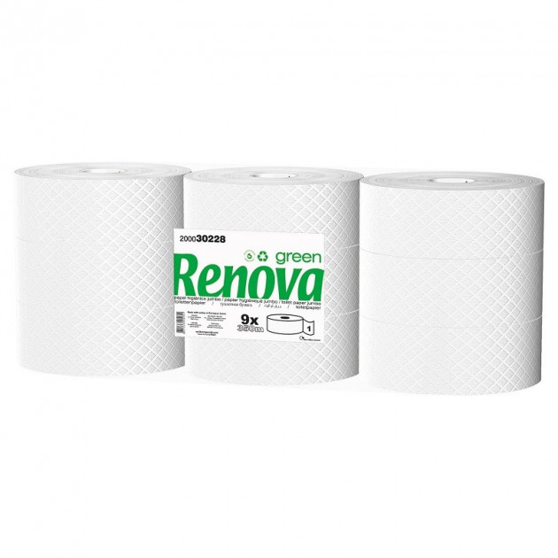 2+1 GRATUIT Papier toilette maxi jumbo ecolabel RenovaGreen