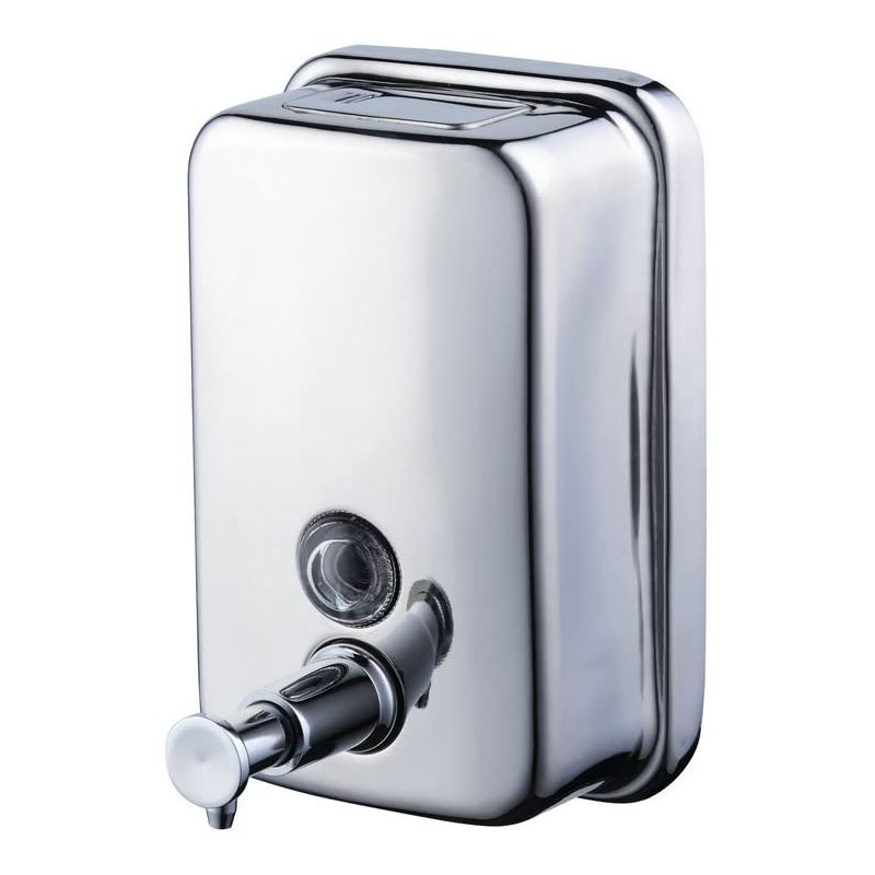 Distributeur de savon mural en inox