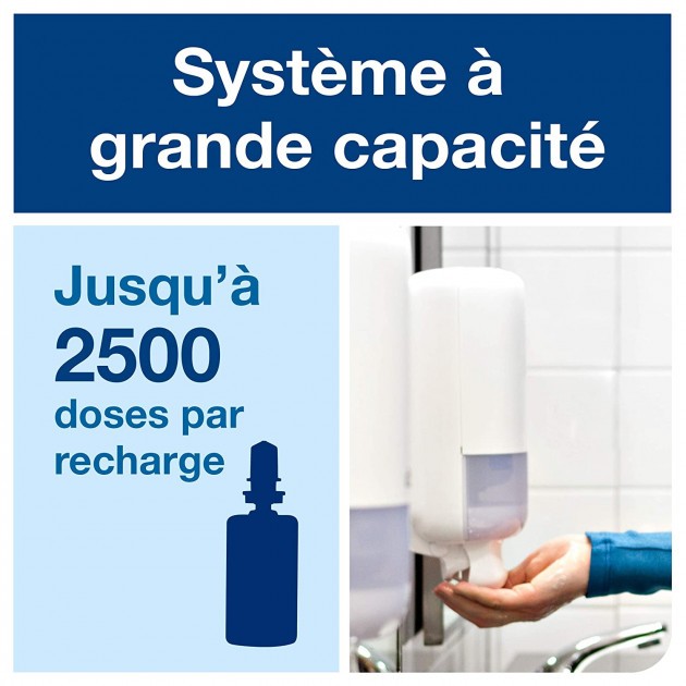 Distributeur de savon mousse elevation Tork S4 Distributeur de savon mousse elevation Tork S4