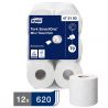 Papier Toilette Rouleau Tork SmartOne mini T9 - colis de 12