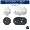 Papier Toilette Rouleau Tork SmartOne mini T9 - colis de 12