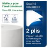 Papier toilette Jumbo Advanced 2 plis 380 m Tork - colis de 6 bobines