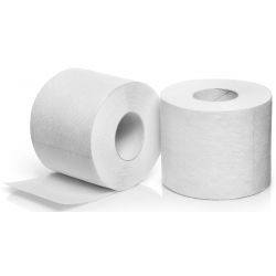 Papier toilette triple épaisseur Renova - 6 rouleaux de 140 feuilles noir  sur