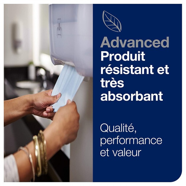 Essuie mains bleu Tork matic H1 advanced - 6 rouleaux 150 m Essuie mains bleu Tork matic H1 advanced - 6 rouleaux 150 m